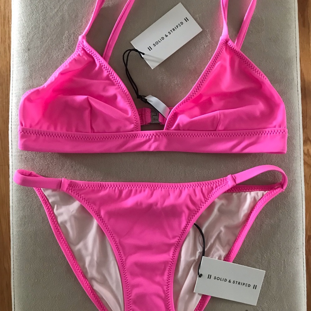 Solid & Stripe Malibu Pink / Morgan Bikini
